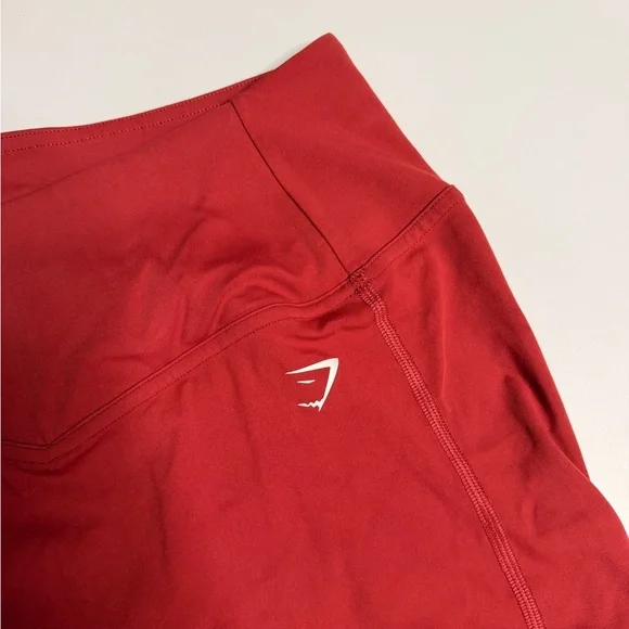 Gymshark Women's Crossover Shorts - Pomegranate Red - small - Picture 5 of 6